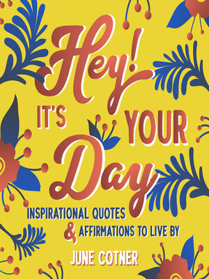 cover image of Hey! It's Your Day